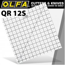 QUILT RULER IMPERIAL 12IN X 12IN